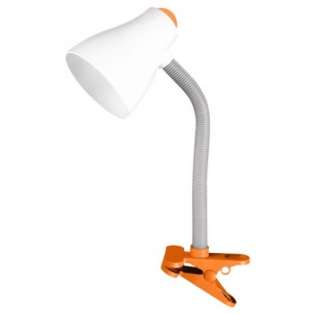 Veioza birou clips SMILE portocaliu Е27 11W DL25x703RL0100136 Veioza birou clips SMILE portocaliu Е27 11W DL25x703RL0100136