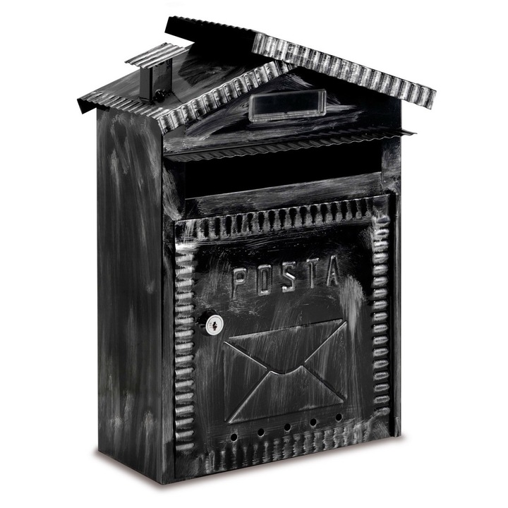 Cutie postala exterior,Technomax, ALT/FB, fier forjat