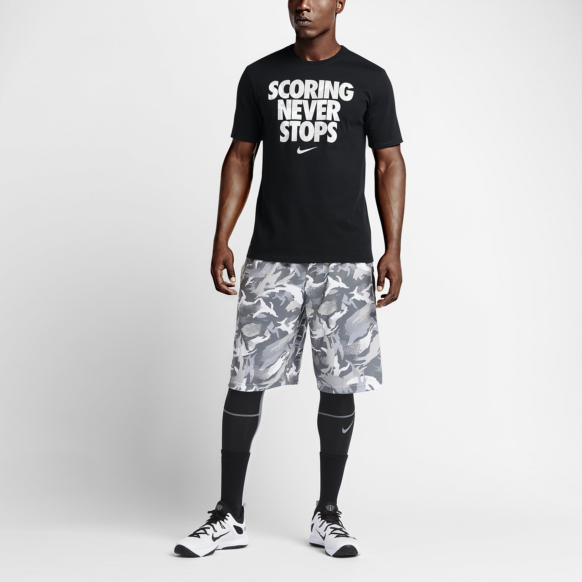 scoring never stops nike