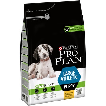 Hrana uscata pentru caini Pro Plan Large Athletic Puppy, Pui, 3kg