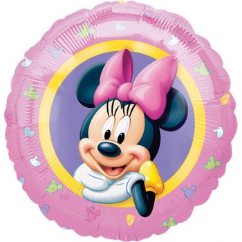 Balon Folie Minnie Mouse, 43cm, AMS 10959 01 Balon Folie Minnie Mouse, 43cm, AMS 10959 01