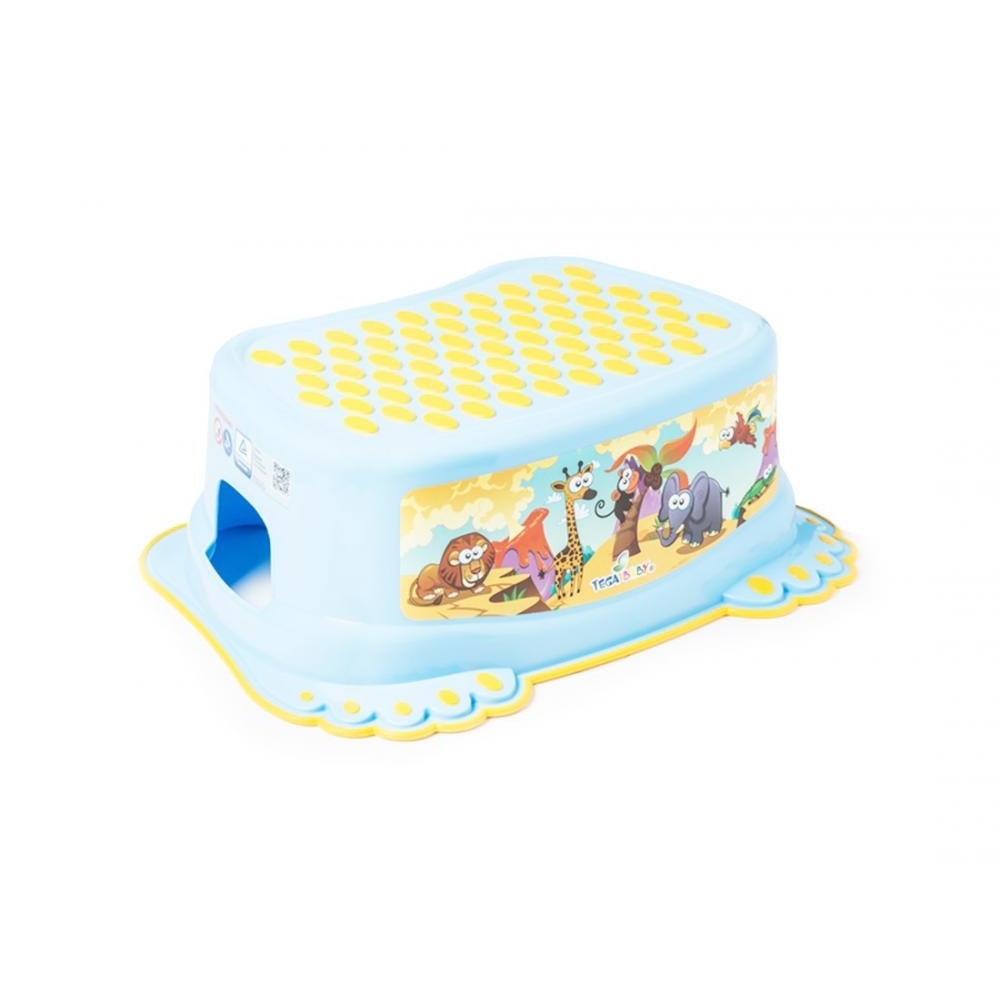 Inaltator anti-derapant pentru toaleta si chiuveta Safari albastru