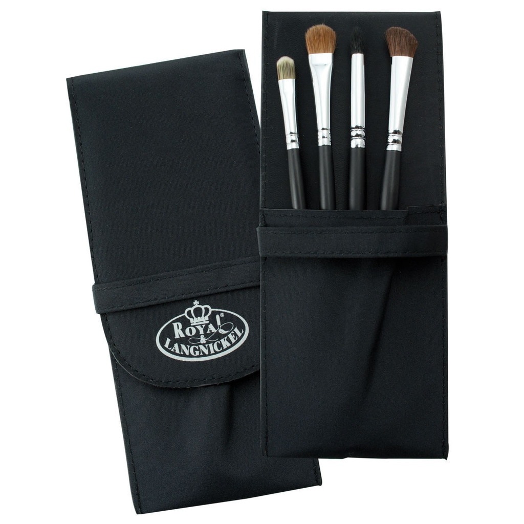 Set 4 pensule machiaj S.I.L.K Smokey Eye Set