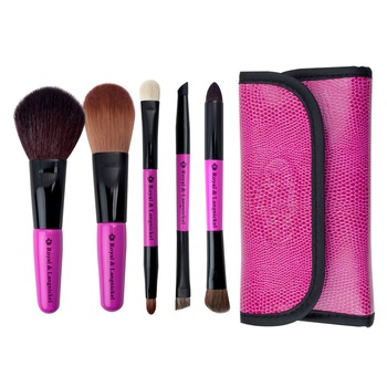 Set 5 pensule calatorie PC Pink Travel Set Set 5 pensule calatorie PC Pink Travel Set