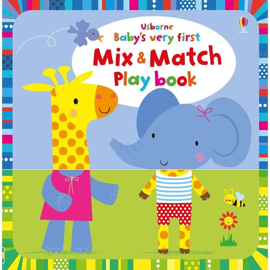 Baby's Very First Mix and Match Playbook - Carte Usborne (2+)