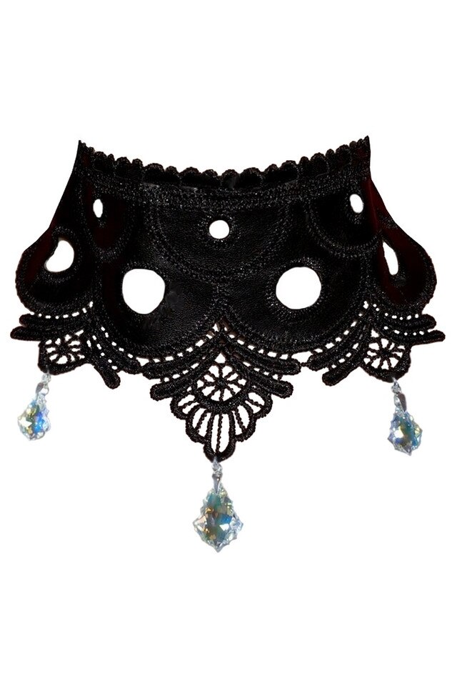 Colier handmade cu cristale Swarovsky, Crystal, Serena design