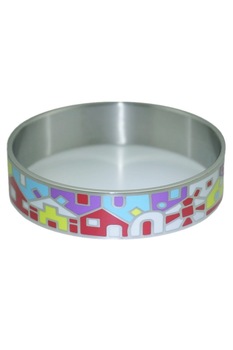 Bratara din otel inoxidabil, Abstract art, casute Bratara din otel inoxidabil, Abstract art, casute