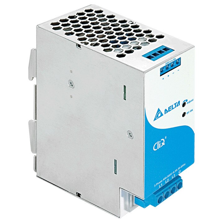 Sursa alimentare CliQ2: IN 3x400VAC, OUT 24VDC, 120W, 5A, sina DIN