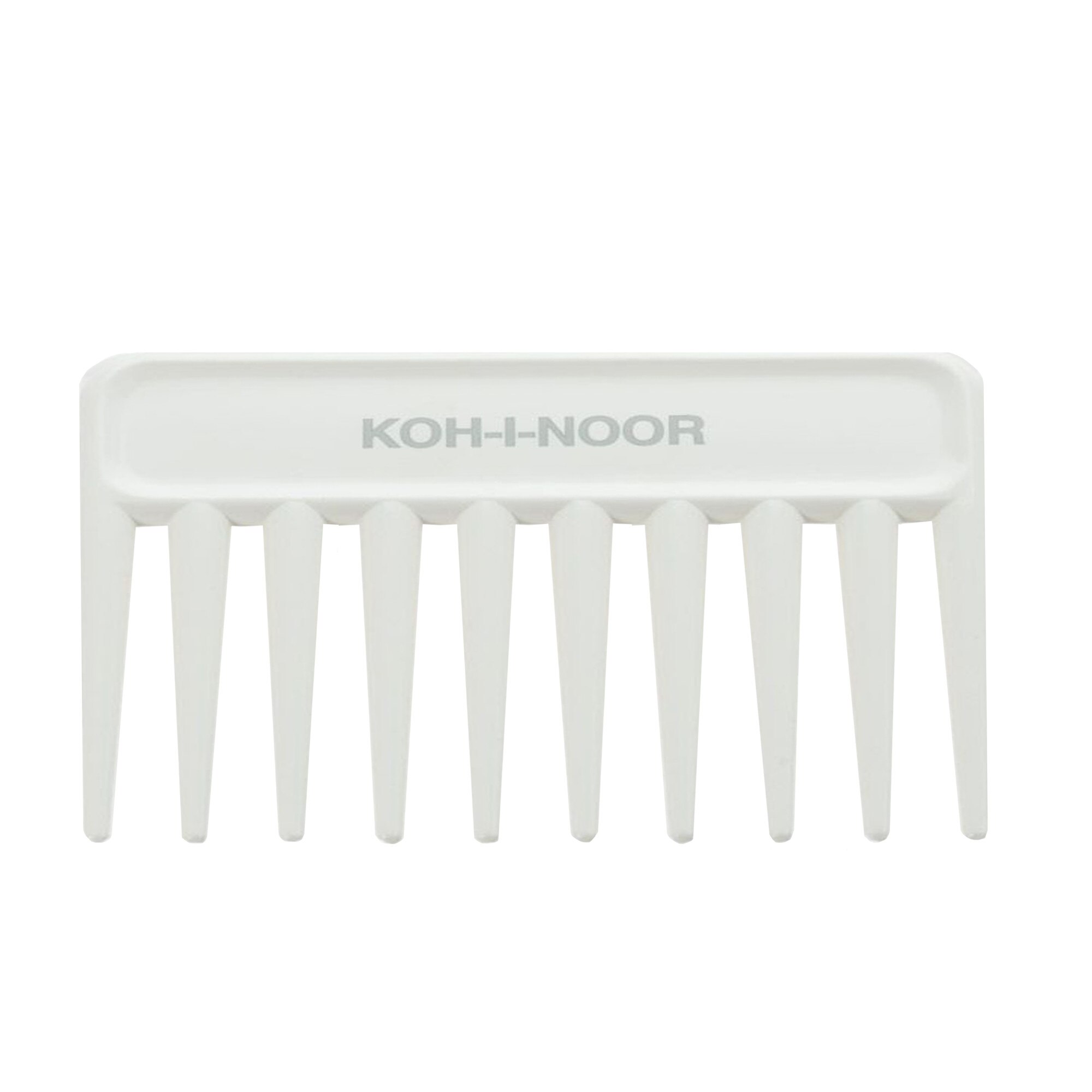 Pieptene alb afro, 9 x 7 cm, Koh-I-Noor, 8131V