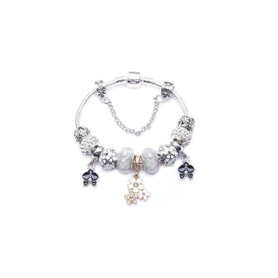 Bratara Charm Innocence cu Ag 925 si talismane