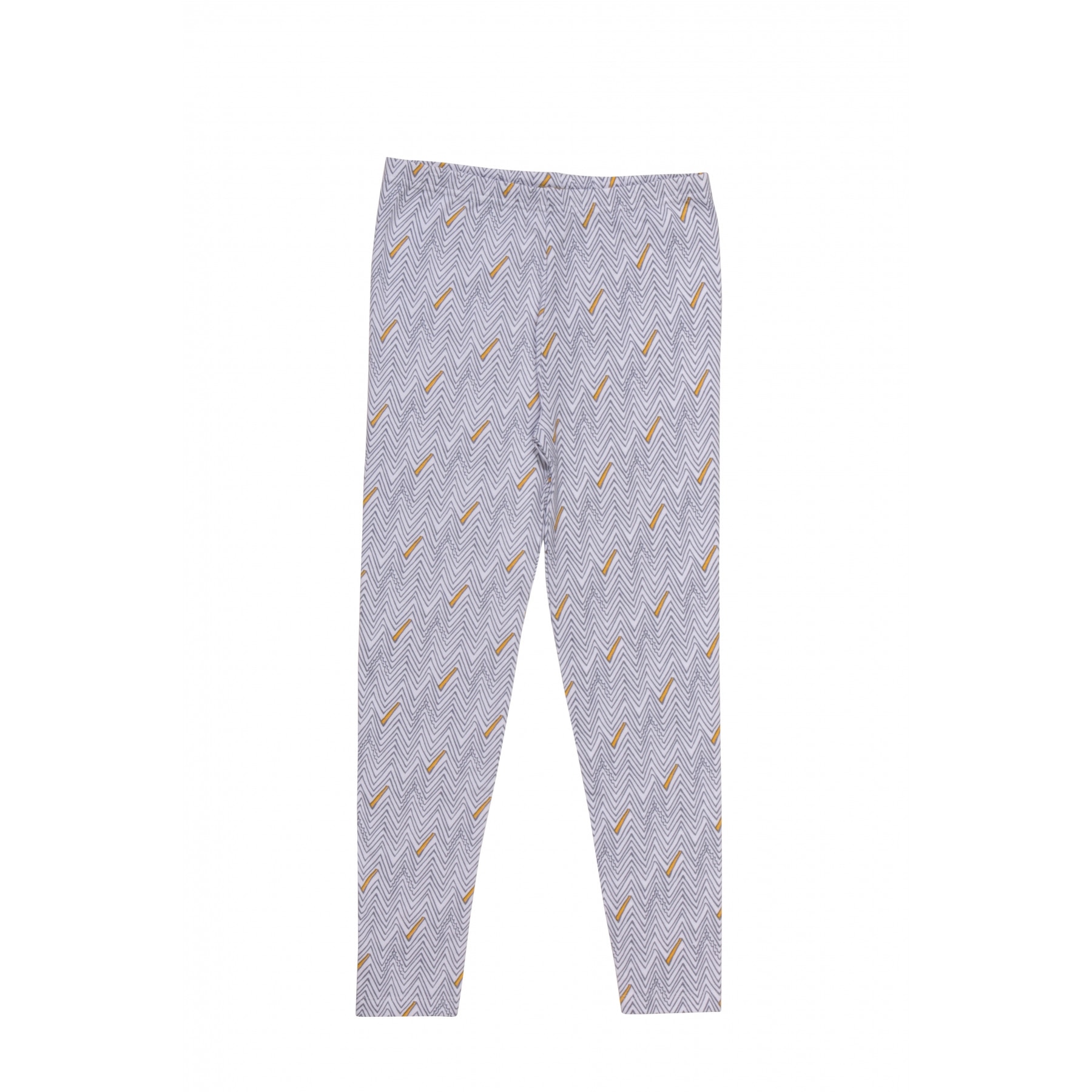 Colanti Skinny Legs din bumbac organic, culoarea alba, Alb