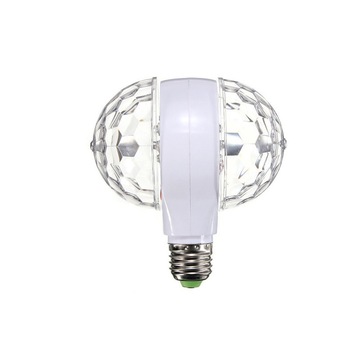 Bec led disco dublu, rotativ, 3 leduri, 6 W Bec led disco dublu, rotativ, 3 leduri, 6 W