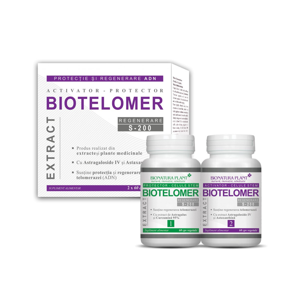 Biotelomer S-200, Bionatura Plant, 2x60 capsule