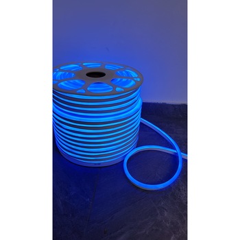 Instalatie Rola Neon Flex Albastru Furtun Luminos LED 100 m Albastru / instalatie de craciun Instalatie Rola Neon Flex Albastru Furtun Luminos LED 100 m Albastru / instalatie de craciun