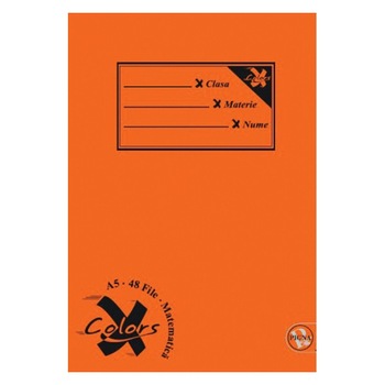 Caiet Pigna Basic A5, 48 file matematica Caiet Pigna Basic A5, 48 file matematica