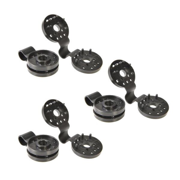 Cleme de fixare Fixatex negru 15 buc/set