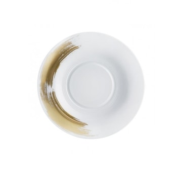 Farfurie desert Stroke Gold vista alegre 25cm Farfurie desert Stroke Gold vista alegre 25cm