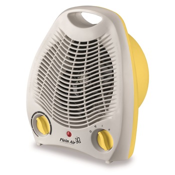 Aeroterma electrica TV EC alb cu galben, 2 trepte 1000-2000W, ventilatie si incalzire Aeroterma electrica TV EC alb cu galben, 2 trepte 1000-2000W, ventilatie si incalzire