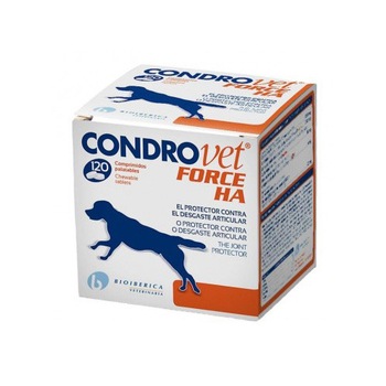 Supliment Nutritiv Caini Condrovet Force HA, 120 tablete Supliment Nutritiv Caini Condrovet Force HA, 120 tablete