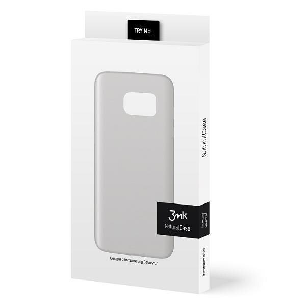 Husa de protectie 3MK pentru Samsung Galaxy S8, Alb ​​​​​​​