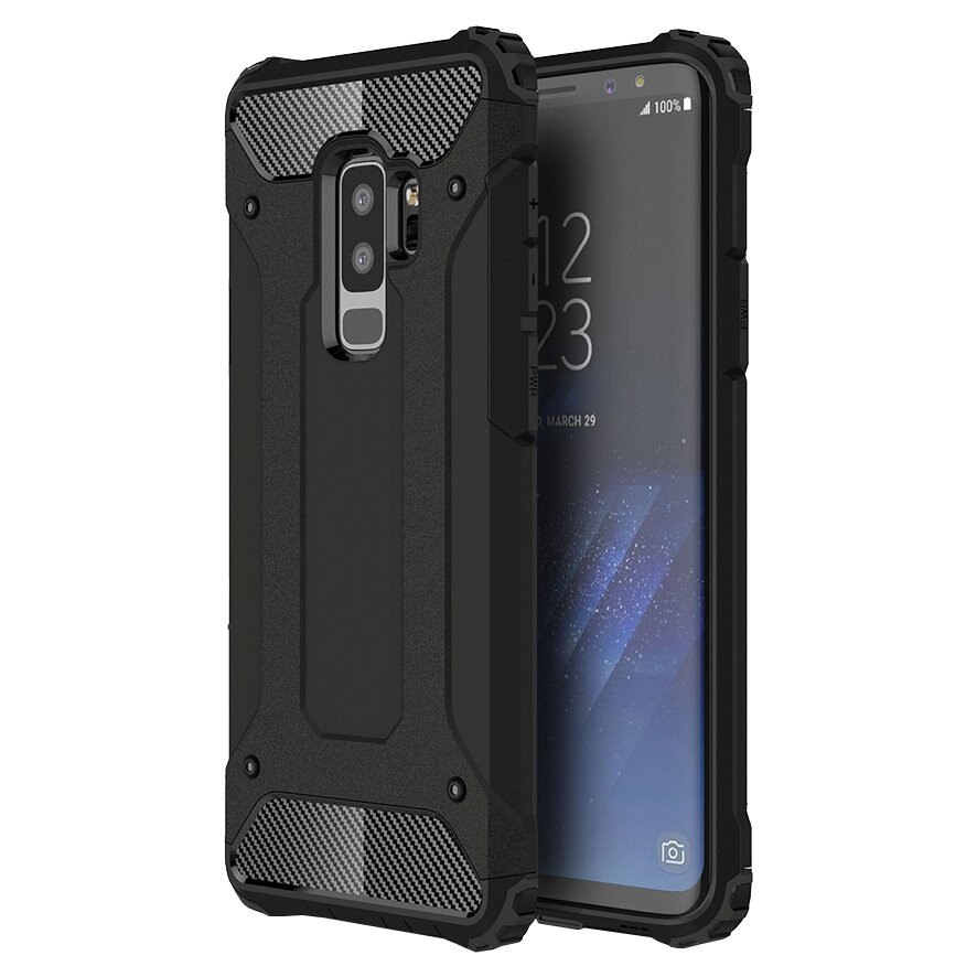 Husa de protectie Hybrid Armor pentru Samsung Galaxy S9 Plus G965, Negru