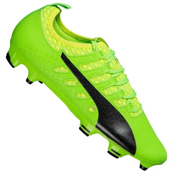 Ghete de fotbal Puma evoPOWER Vigor 2 FG, Negru/Verde Ghete de fotbal Puma evoPOWER Vigor 2 FG, Negru/Verde