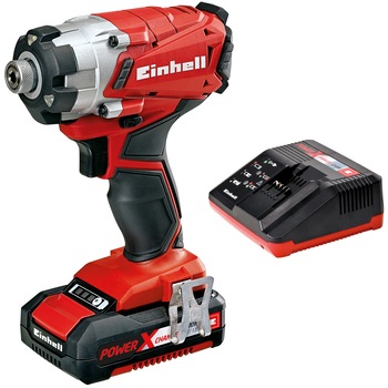 Surubelnita pe acumulator Einhell Power-X-Change TE-CI 18 Li Kit, 18 V, 2700 RPM Surubelnita pe acumulator Einhell Power-X-Change TE-CI 18 Li Kit, 18 V, 2700 RPM