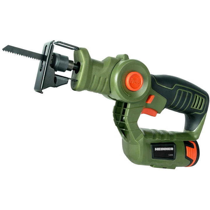 Fierastrau multifunctional Heinner pe acumulator, 12 V Li-ion 1300mAh, 2500 RPM