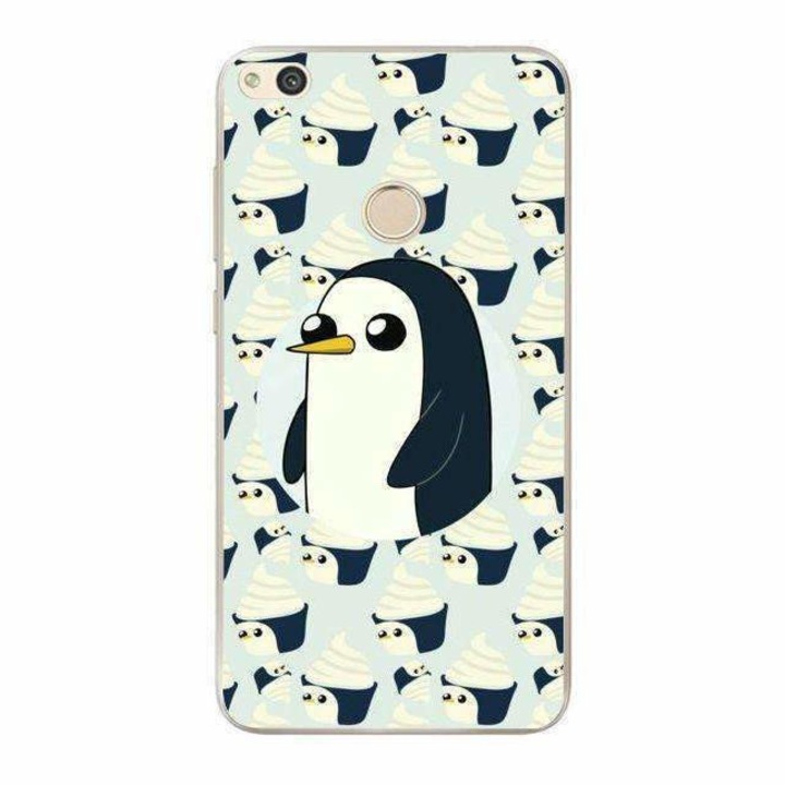 Husa silicon pentru P9 Lite 2017 - Penguins Pattern
