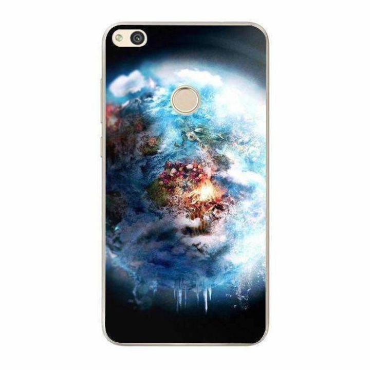 Husa silicon pentru P9 Lite 2017 - Fantasy Icey Planet