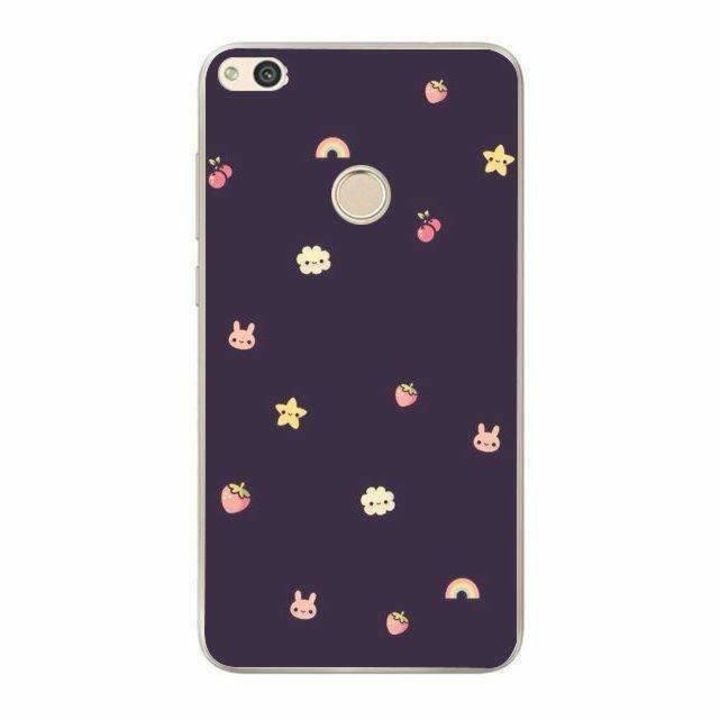 Husa silicon pentru P9 Lite 2017 - Kawaii Pattern