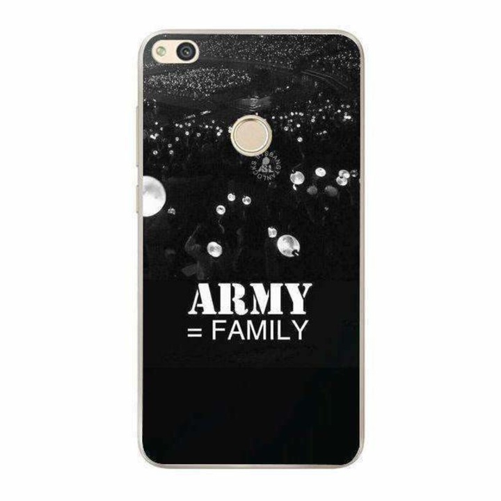 Husa silicon pentru P9 Lite 2017 - Army Family