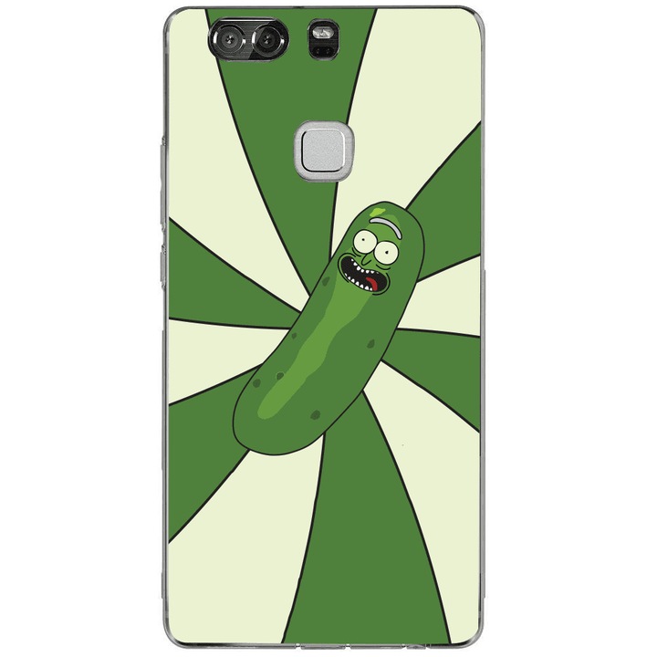 Husa silicon pentru Huawei P9 Plus - Pickle Rick