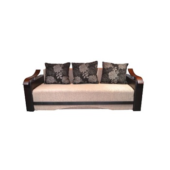 Canapea extensibila Claudia, MobAmbient, Maro deschis Cafeniu, material textil si imitatie de piele, extensie 150 cm din plasa de arcuri tip relaxa, lada de depozitare, aplicatii ornament pe brate, 3 perne mari incluse, 220 x 140 cm Canapea extensibila Claudia, MobAmbient, Maro deschis Cafeniu, material textil si imitatie de piele, extensie 150 cm din plasa de arcuri tip relaxa, lada de depozitare, aplicatii ornament pe brate, 3 perne mari incluse, 220 x 140 cm