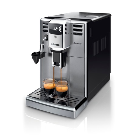 Espressor automat Saeco Incanto HD8914/09, 1850W, Sistem automat spumare a laptelui, 5 varietati de cafea, AquaClean, 15 bar, 1.8l, Inox/Negru