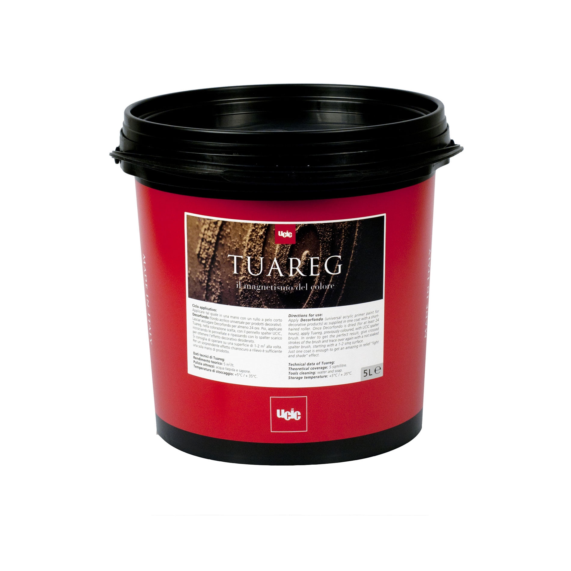 Vopsea decorativa, Ucic, Tuareg, 0,75 l