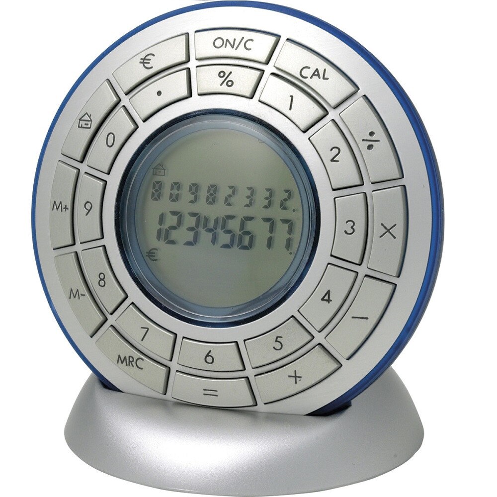 Calculator de birou, LRTM, gri