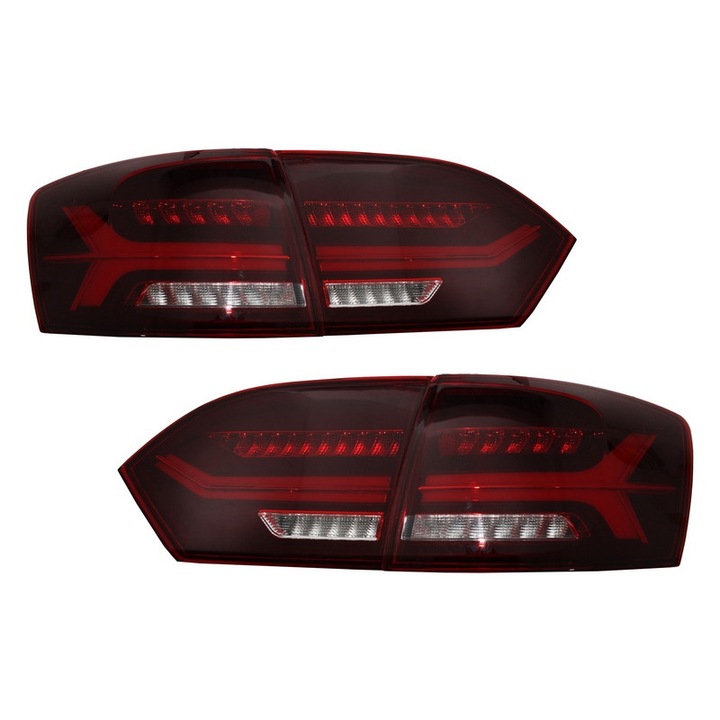 Комплект от 2 LED задни светлини, Съвместими с VOLKSWAGEN Jetta Mk6 VI 6, 2012-2014