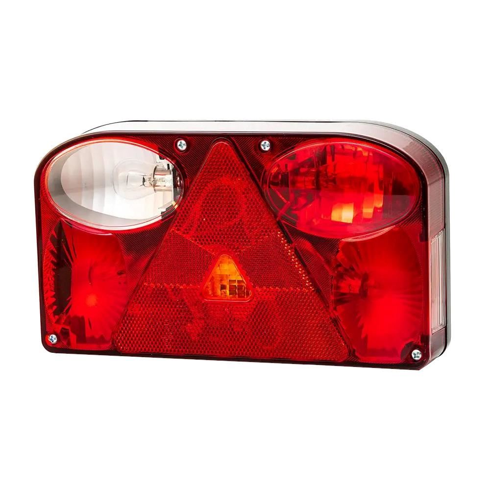 Lampa spate 238x138, 6 functii, cu triunghi, ceata si mers inapoi, stanga, FT-089 L Fristom