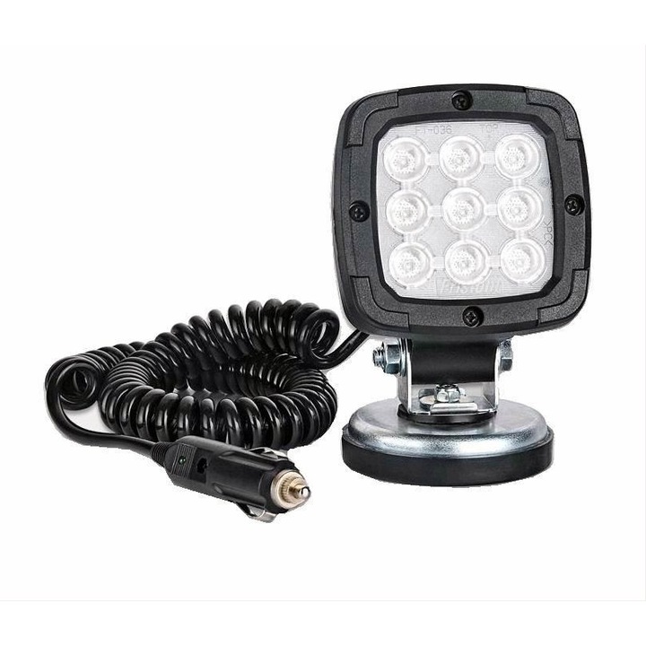 Fristom munkaprojektor 100x100 9 LED, mágnessel, 12-36V, 650lm, FT-063 LED MAG M30