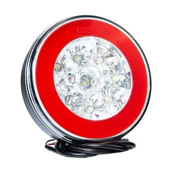 Lampa mers inapoi cu pozitie, 2 suruburi, fi140, LED FT-112-LED Fristom Lampa mers inapoi cu pozitie, 2 suruburi, fi140, LED FT-112-LED Fristom