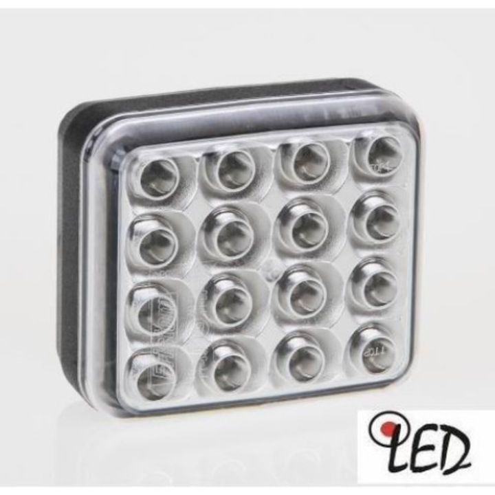Lampa mers inapoi 2 suruburi, 78x68, 16 LED-uri FT-041LED Fristom