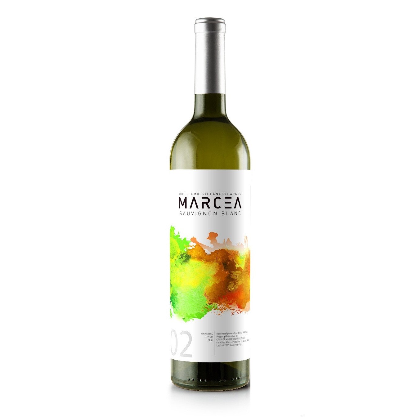 Vin alb Marcea Sauvignon Blanc, sec, 750ml
