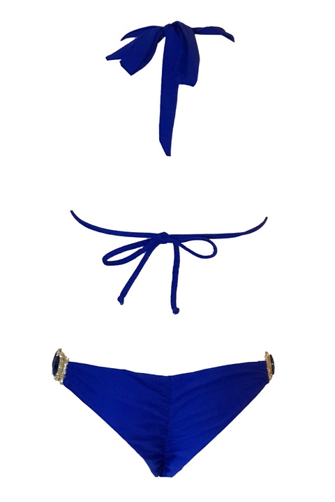 Regina's Desire Tina Luxus Bikini Szett - Kék - XL