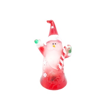 Figurina Mos Craciun cu led, 15 cm Figurina Mos Craciun cu led, 15 cm