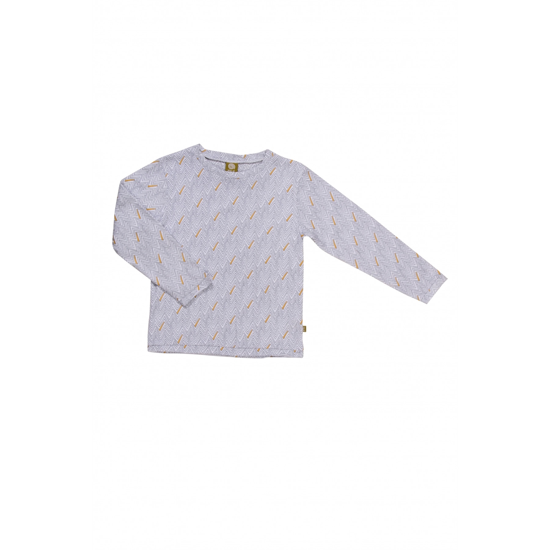Tricou Laz din bumbac organic, culoarea alba