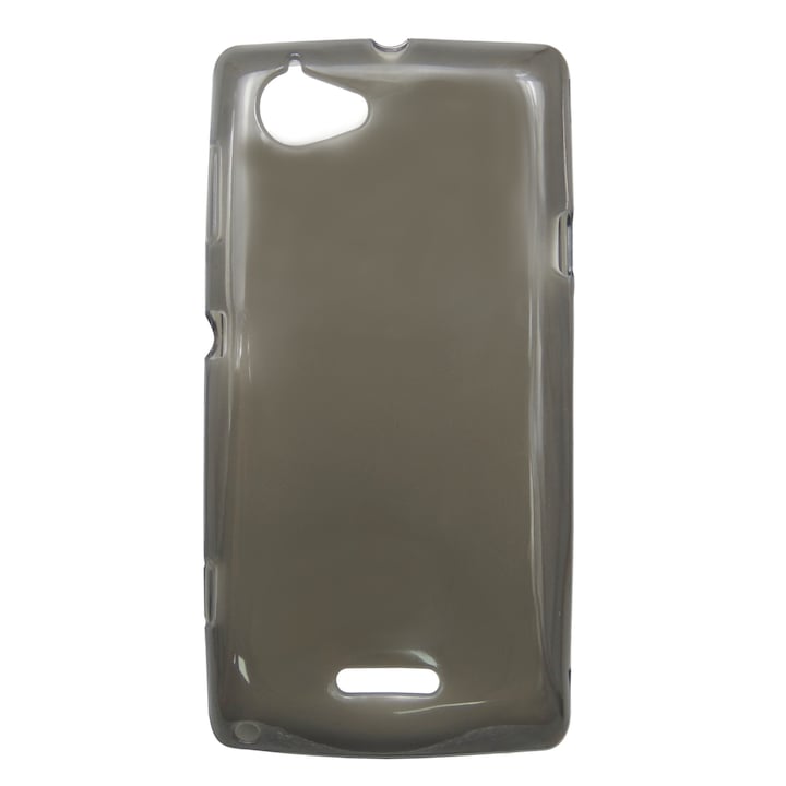 Husa silicon fumurie pentru Sony Xperia L (C2104, C2105) S36h