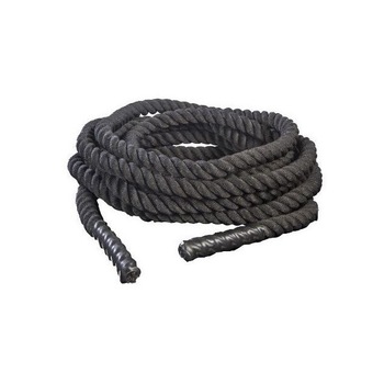Franghie Battle Rope 9 m, Spartan, Negru Franghie Battle Rope 9 m, Spartan, Negru
