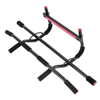 Bara tractiuni multifunctionala, Adidas, Culoare Negru/rosu Bara tractiuni multifunctionala, Adidas, Culoare Negru/rosu