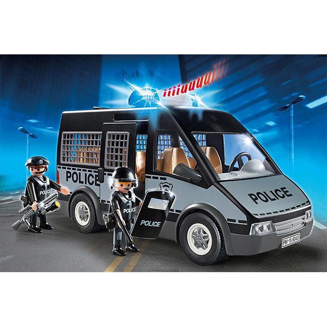 Playmobil police hot sale riot van